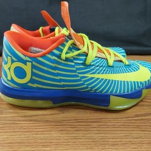 Nike kd vi Supreme DC Preheat zoom shoes size 8